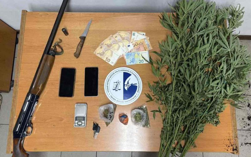 Ένοπλη «φρουρά» σε χασισοφυτεία στα όρια Πολιανής – Ακόβου