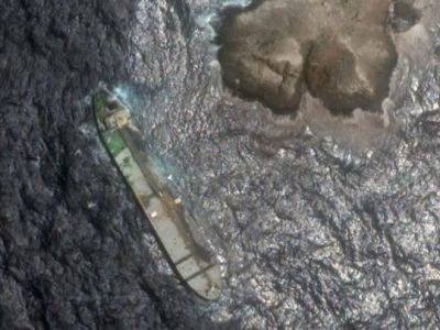 Caroline Bezengi: Η πετρελαιοκηλίδα έχει ρυπάνει ζώνη μήκους 12 χιλιομέτρων της ακτογραμμής