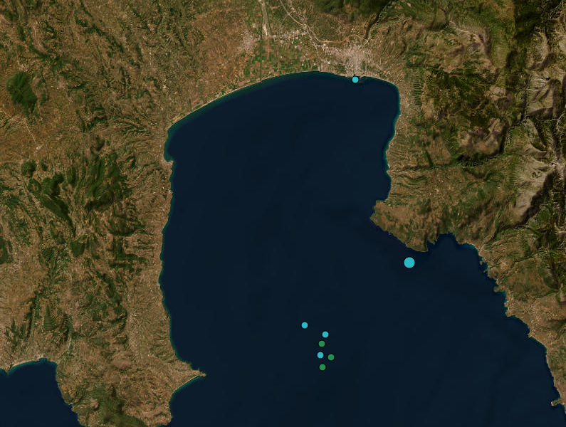 Σεισμική δόνηση ανοιχτά της Καρδαμύλης