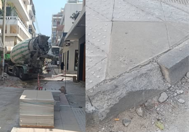Η στενότητα των δρόμων στις αναπλάσεις του κέντρου θέτει σε κίνδυνο την ασφάλειά μας