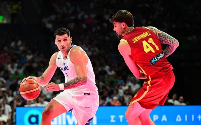 Ελλάδα – Ισπανία 108-106: Η Εθνική κοιτάζει ξανά το Παγκόσμιο Κύπελλο 2027