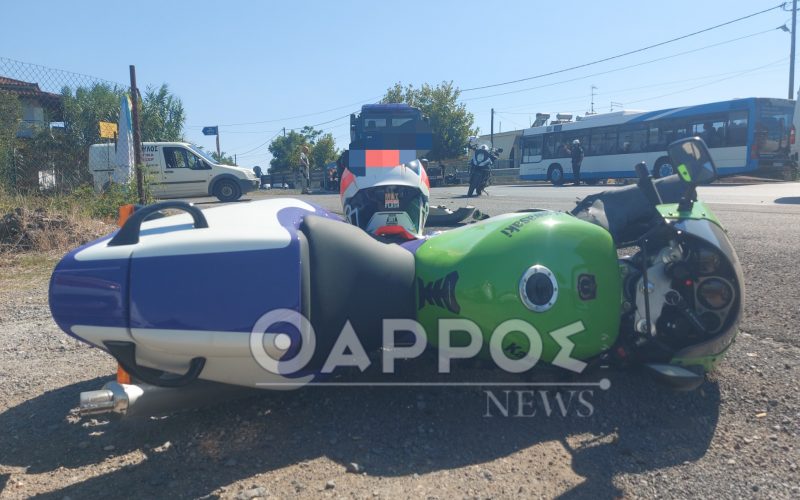 Τροχαίο με τραυματισμό στο Ασπρόχωμα