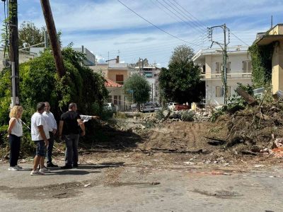 Διανοίξεις δρόμων στο κέντρο της Καλαμάτας