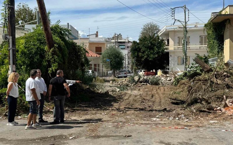 Διανοίξεις δρόμων στο κέντρο της Καλαμάτας