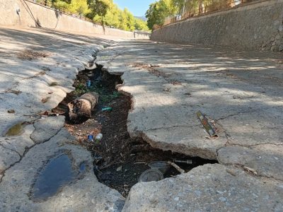 «Ξηλώνεται» η κοίτη του Νέδοντα