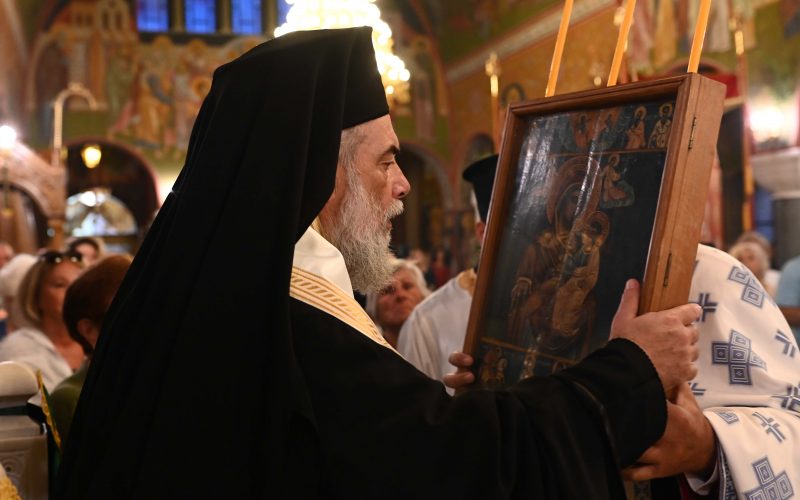 Ο Εσπερινός της Παναγίας της Μυρτιδιωτίσσης στην Πύλο