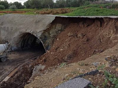 Τζάνε – Καλαμάκι: Στα 15 εκατ. ευρώ έφτασε το κόστος, κατάργηση Cut & Cover και επιμήκυνση σήραγγας