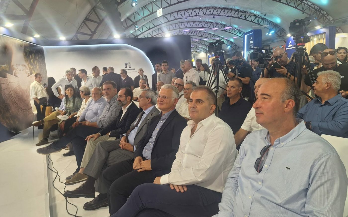 Ο Θ. Βασιλόπουλος στη ΔΕΘ:  Βασικός στόχος η διεκδίκηση πόρων