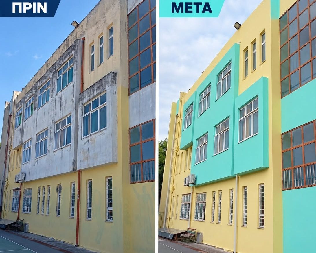 Το σχολείο άλλαξε όψη
