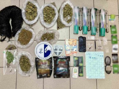 Συλλήψεις για καλλιέργεια και διακίνηση  κάνναβης στο κέντρο της πρωτεύουσας (φωτογραφίες και βίντεο)