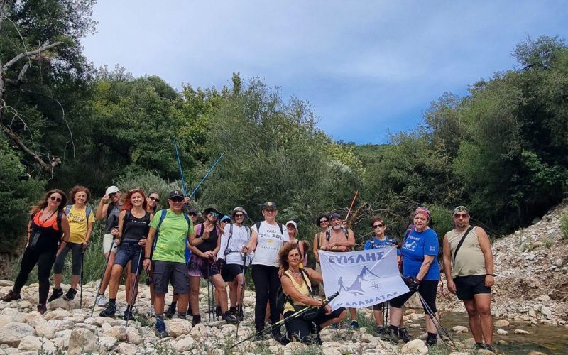 «Ο Ευκλής»: Δροσερή εξόρμηση στο Φαράγγι Δίβρης και στον Ερύμανθο ποταμό