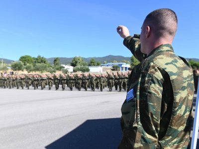 Ορκωμοσία Γ’ ΕΣΣΟ 2026  στο στρατόπεδο της Καλαμάτας