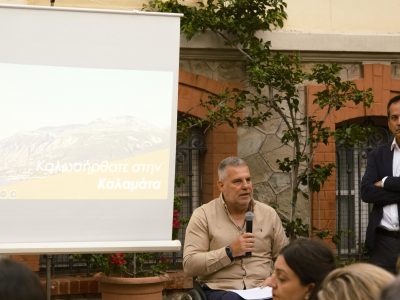 Ο Γ. Λαζαρίδης παρουσίασε  τον προορισμό «Καλαμάτα» στη Θεσσαλονίκη