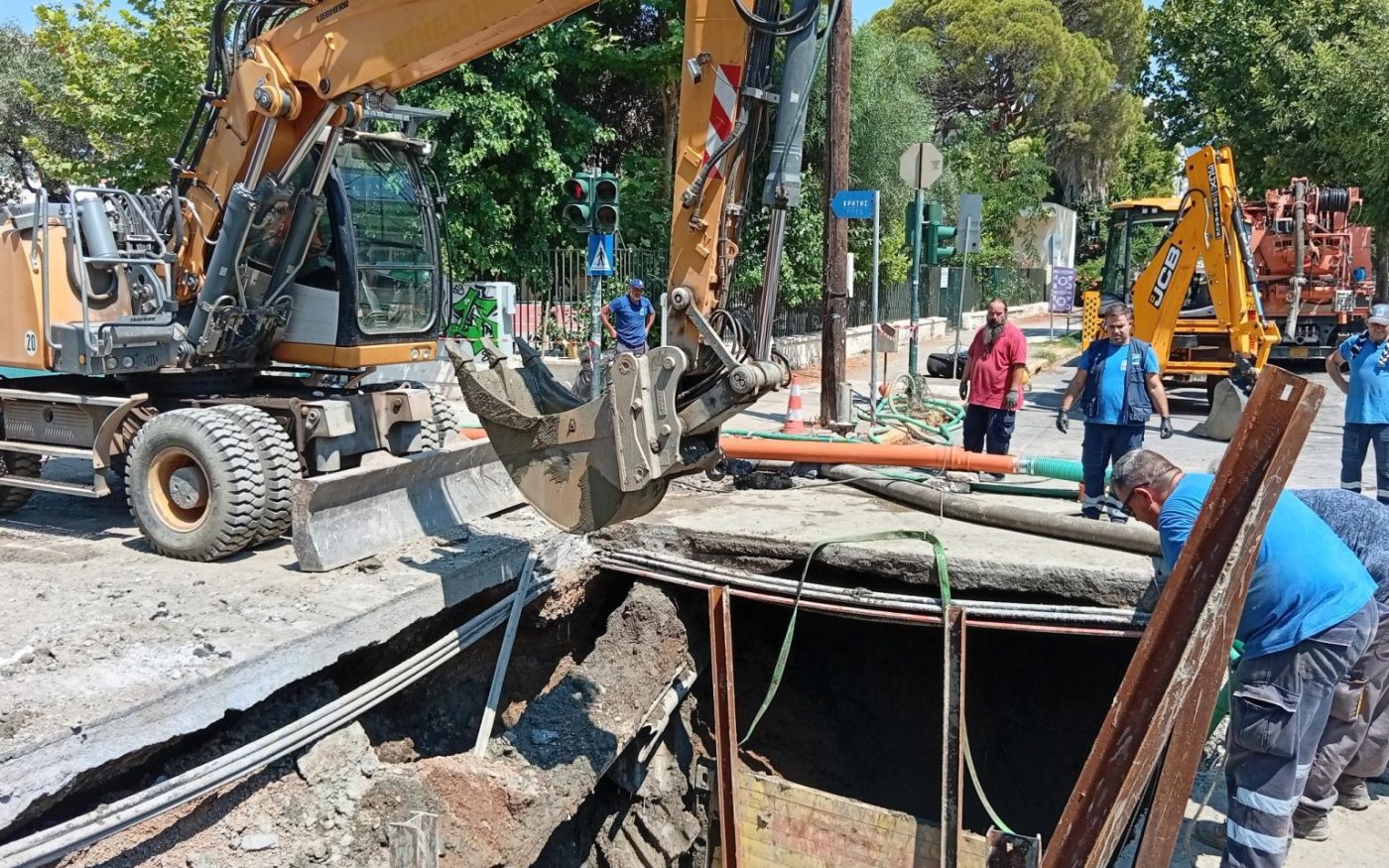 Τέλος τα σκαψίματα, οι βαθιές τομές και τα εργοτάξια για τις αποκαταστάσεις στο κεντρικό δίκτυο αποχέτευσης ακαθάρτων