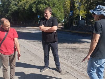 Επανεκκίνηση εργασιών βελτίωσης  της 1ης επαρχιακής οδού προς Κιτριές