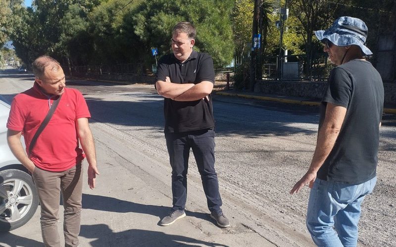 Επανεκκίνηση εργασιών βελτίωσης της 1ης επαρχιακής οδού προς Κιτριές