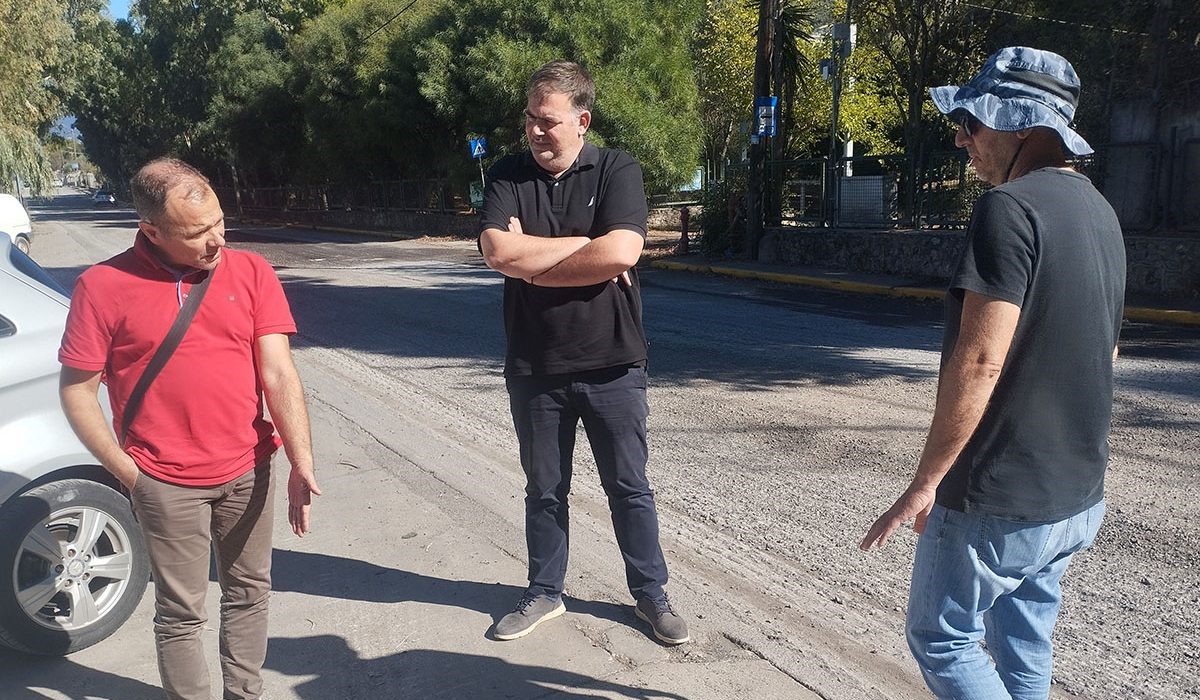 Επανεκκίνηση εργασιών βελτίωσης  της 1ης επαρχιακής οδού προς Κιτριές