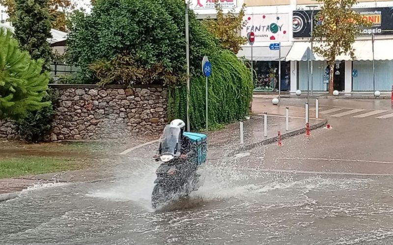 Μεγάλος κίνδυνος στο κέντρο της Καλαμάτας