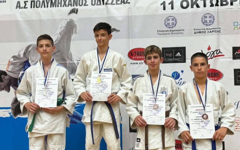 5ο Διεθνές Τουρνουά Τζούντο: Δυναμικό ξεκίνημα της σεζόν με 7 μετάλλια για τον ΑΣ Τζούντο Καλαμάτας