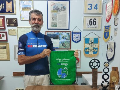Ο Γιώργος Κλείδωνας ταξίδεψε με ποδήλατο Αθήνα – Πιναχισάρ – Κωνσταντινούπολη δυναμώνοντας τη φωνή για το περιβάλλον