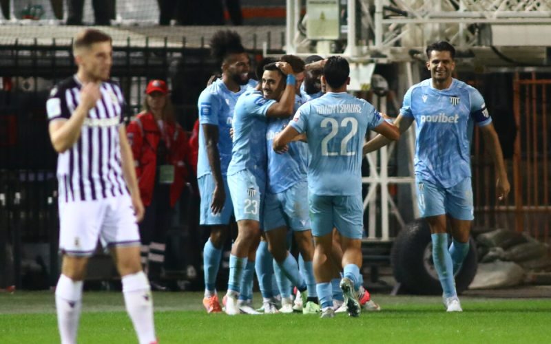 Θρίαμβος της Καλαμάτας μέσα στην Τούμπα, κέρδισε 1-3 τον ΠΑΟΚ