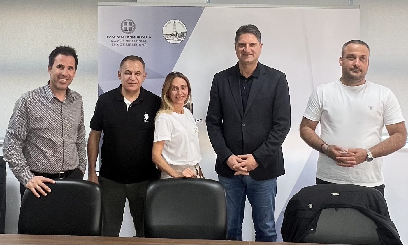 Συνάντηση εργασίας με τον δήμαρχο Μεσσήνης για εμπορική δραστηριότητα και αναπτυξιακή προοπτική