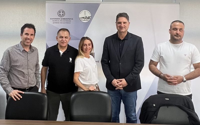 Συνάντηση εργασίας με τον δήμαρχο Μεσσήνης για εμπορική δραστηριότητα και αναπτυξιακή προοπτική