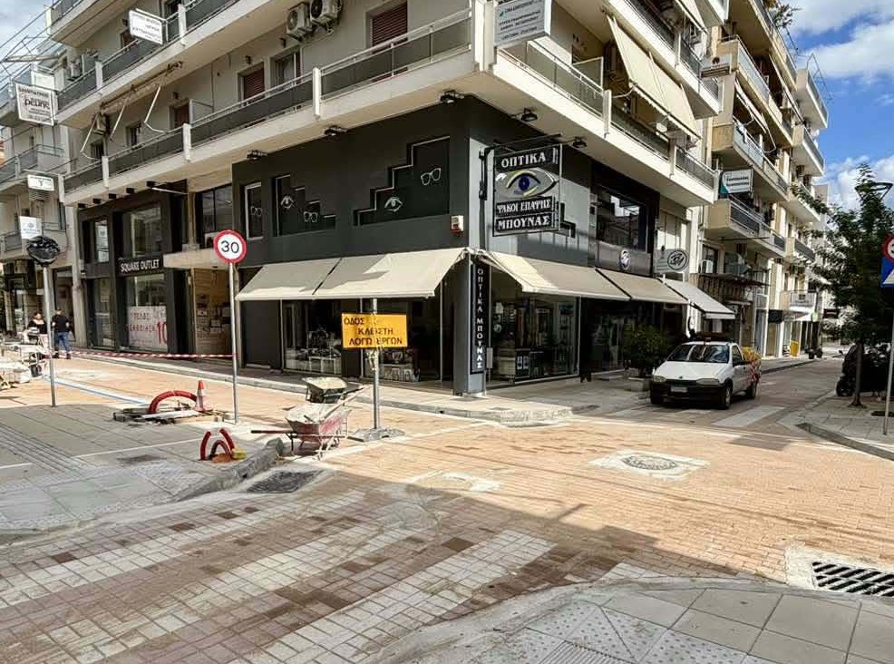 Κλείνει από σήμερα η Καίσαρη λόγω των έργων ανάπλασης