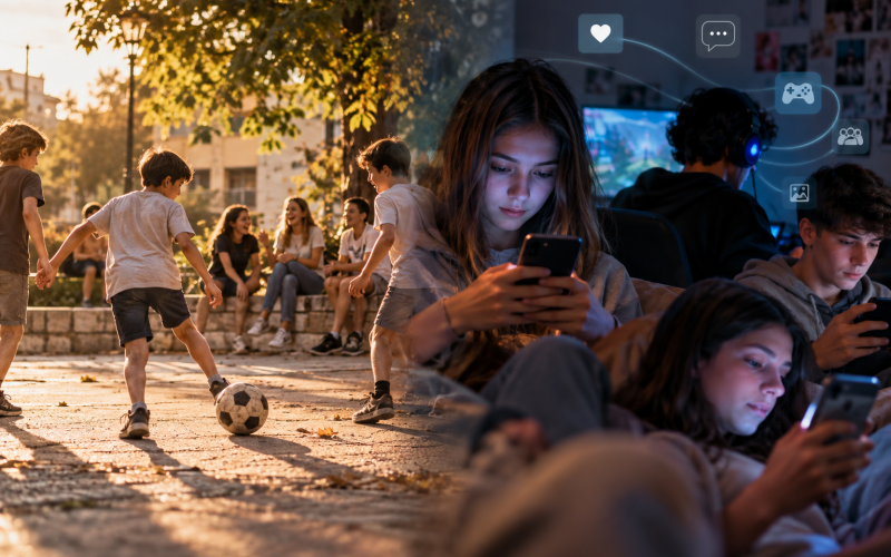 Παιδιά, έφηβοι και social media