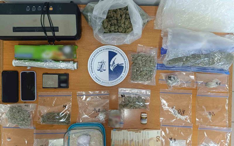 Νέα επιχείρηση της Δίωξης Ναρκωτικών Καλαμάτας στην Αθήνα