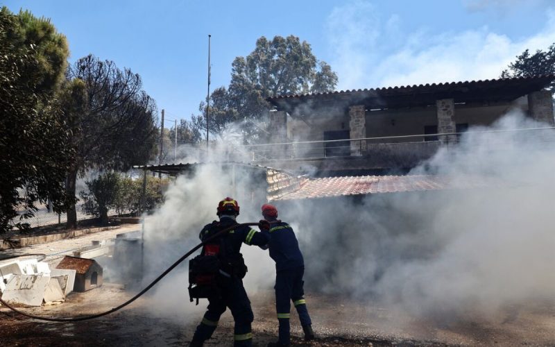 Μεγάλη άσκηση εκκένωσης λόγω πυρκαγιάς της Μικρής και Μεγάλης Μαντίνειας, των Σωτηριανίκων και άλλων οικισμών