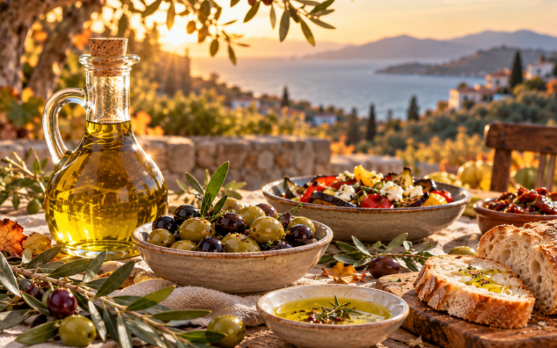 Να εντάξουμε το ελαιόλαδο και τις ελιές στην καθημερινή μας διατροφή