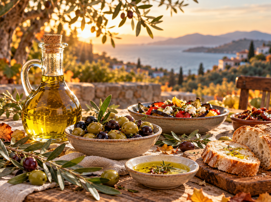 Να εντάξουμε το ελαιόλαδο και τις ελιές στην καθημερινή μας διατροφή