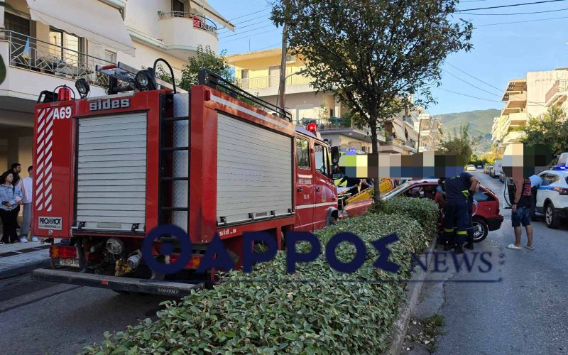 Τροχαίο με τραυματισμό στη Θεμιστοκλέους