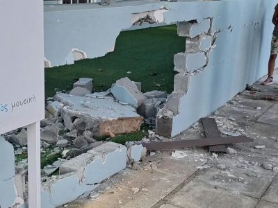 Πάνω από το ανώτατο όριο μέθης ο 70χρονος που έπεσε στη μάντρα του ΚΔΑΠ