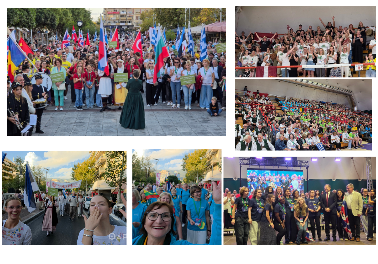 Με την παρέλαση και τις απονομές ολοκληρώθηκε ο 6ος Διεθνής Διαγωνισμός και Φεστιβάλ Χορωδιών Καλαμάτας
